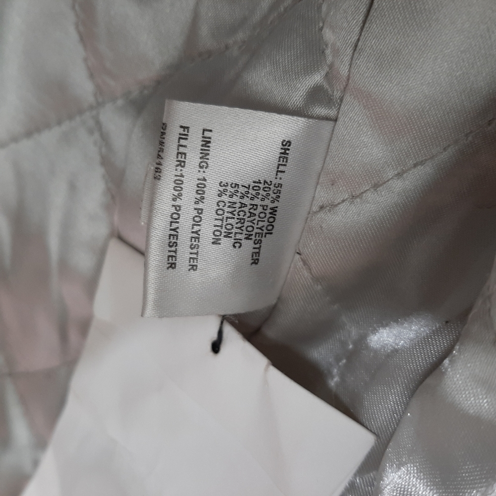 Calvin Klein Women's Wool Duffle Coat Size 6 - Picture 5 of 8
